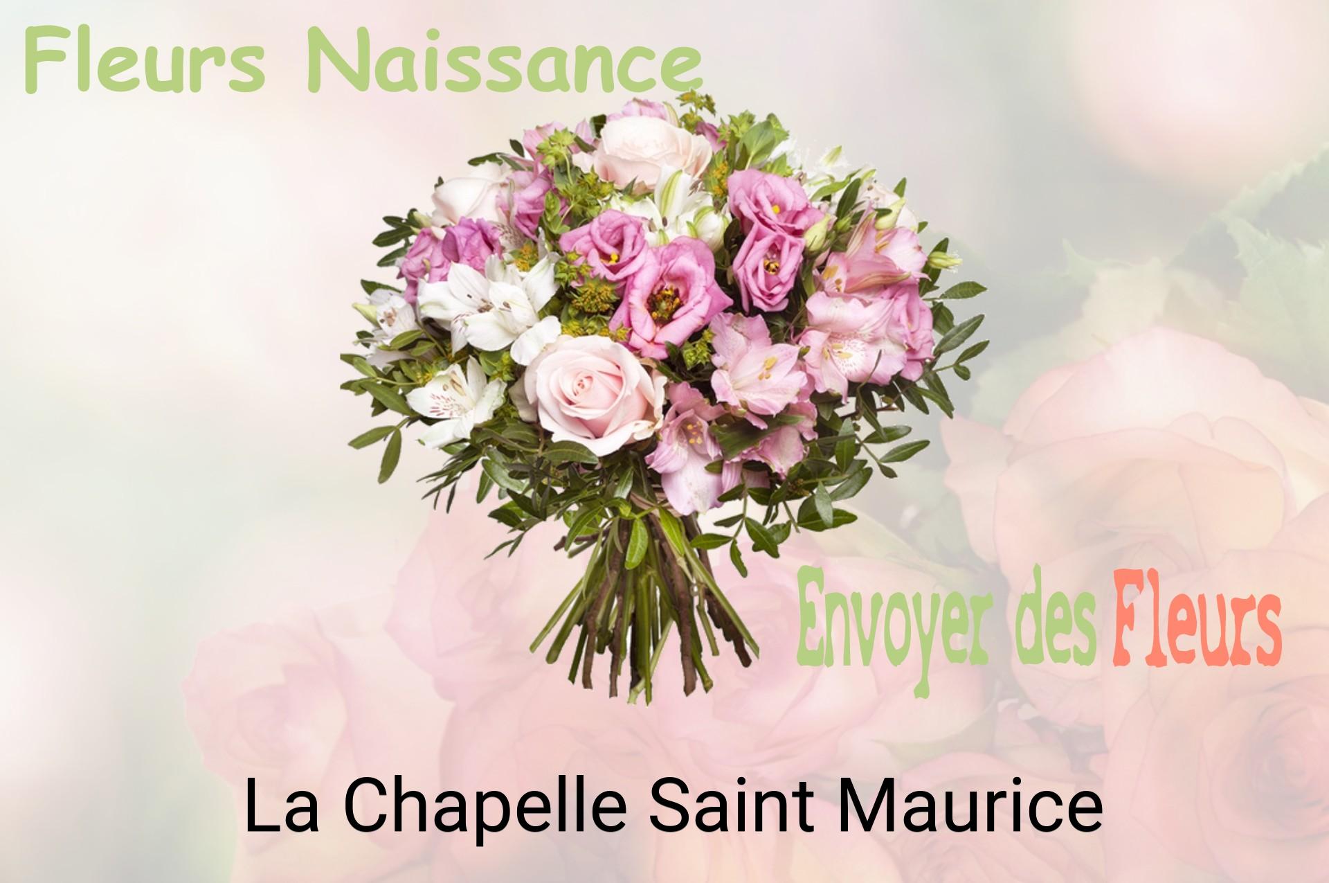 Bouquet de fleurs de naissance livré à La Chapelle-Saint-Maurice